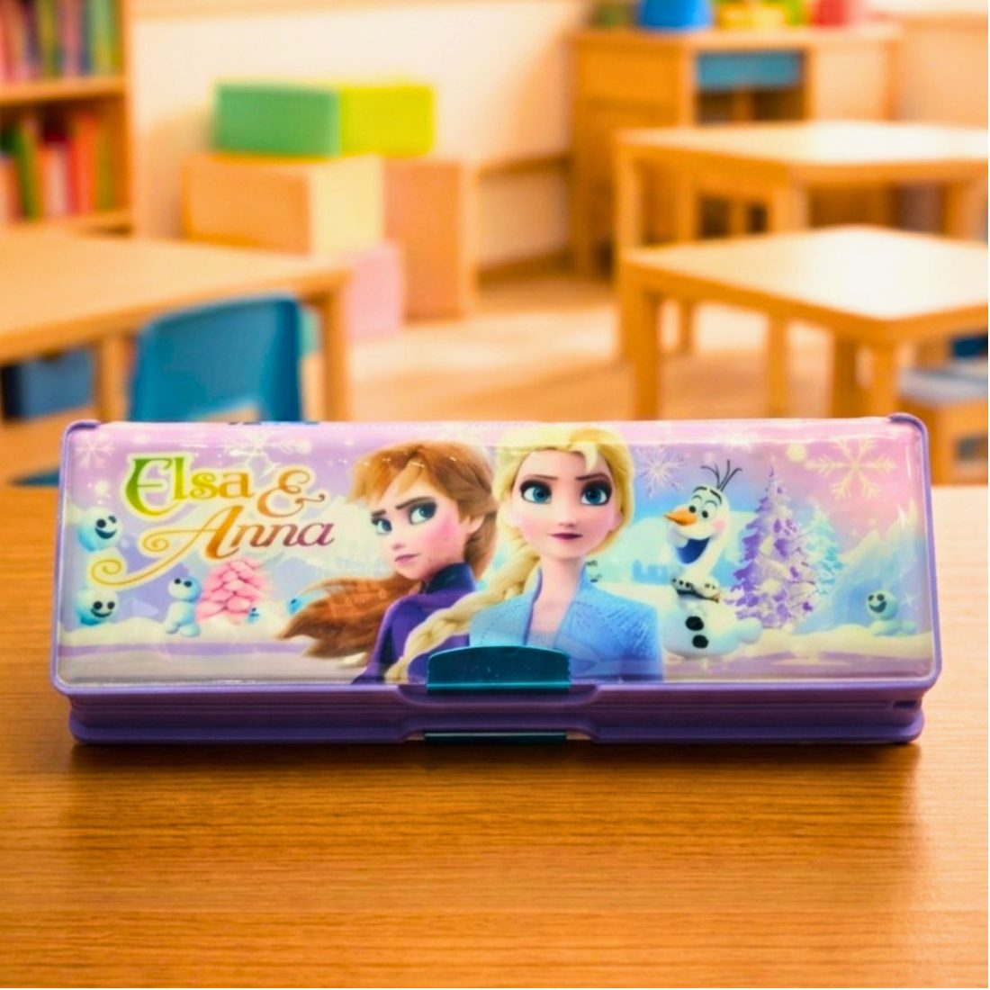 Ice Princess Twin Open Pencil Box