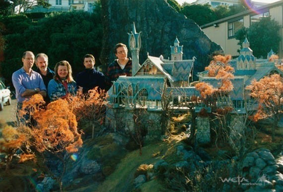 Miniatur lokasi di film The Lord of The Rings