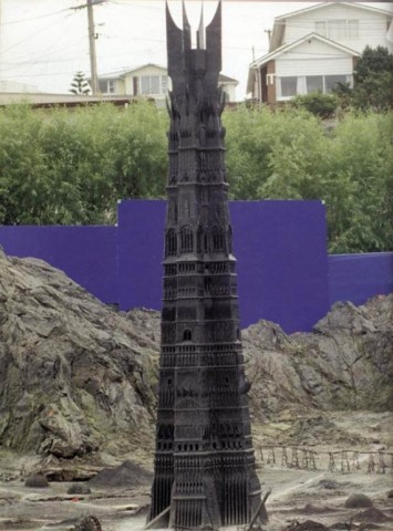 Miniatur lokasi di film The Lord of The Rings