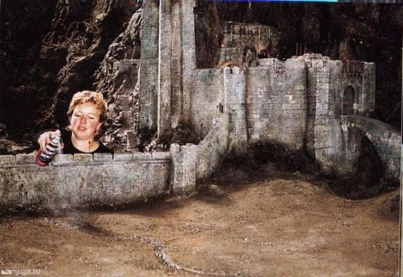 Miniatur lokasi di film The Lord of The Rings
