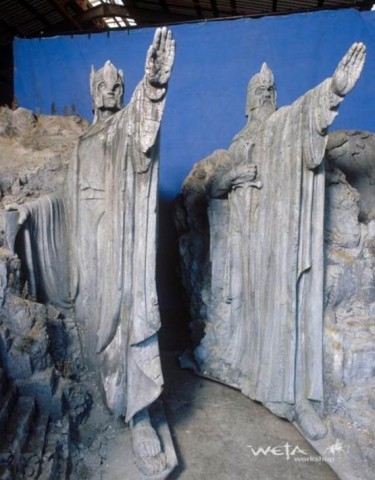 Miniatur lokasi di film The Lord of The Rings
