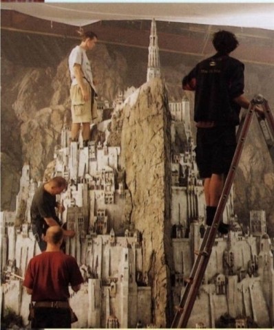 Miniatur lokasi di film The Lord of The Rings