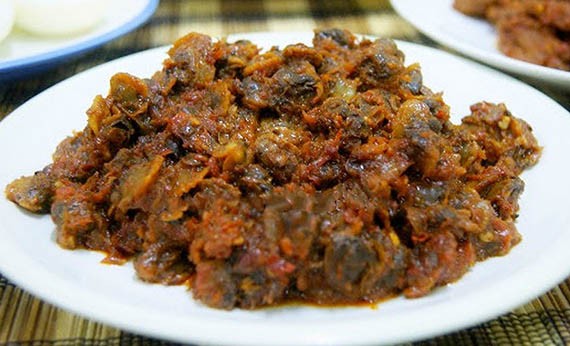 Rendang Lokan Khas Sumatera Barat