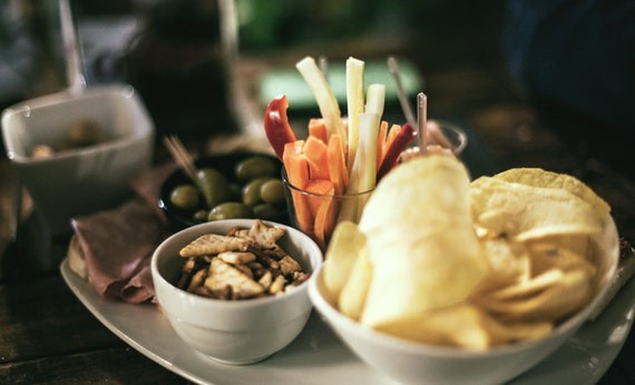 Keripik kentang dan kentang goreng