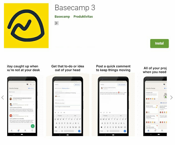 Aplikasi Basecamp untuk Work from Home