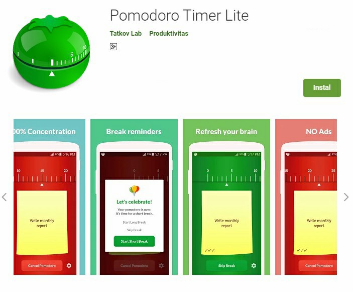 Pomodoro timer