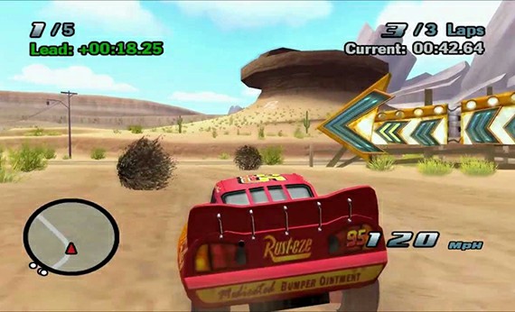 Cars (video game) gameplay