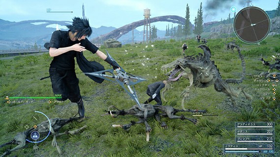 Final Fantasy XV gameplay