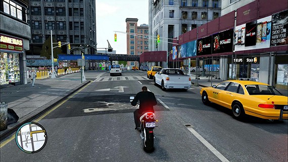 Grand Theft Auto IV gameplay