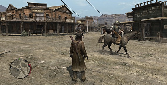 Game open world Red Dead Redemption