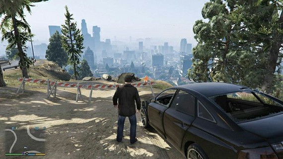 Game open world Grand Theft Auto V
