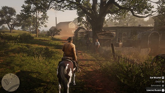 Game open world Red Dead Redemption 2