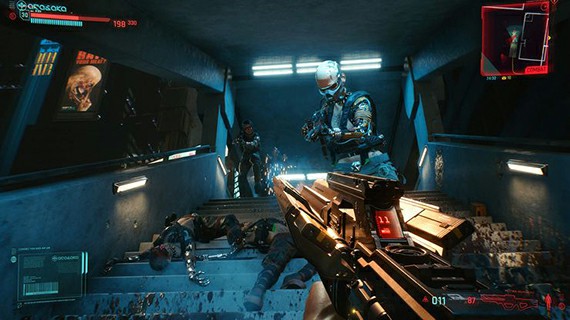 Game open world Cyberpunk 2077