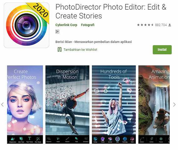 PhotoDirector Photo Editor Android