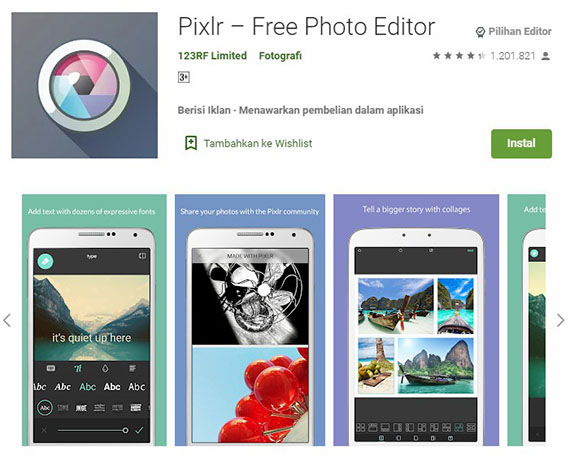 Pixlr Free Photo Editor