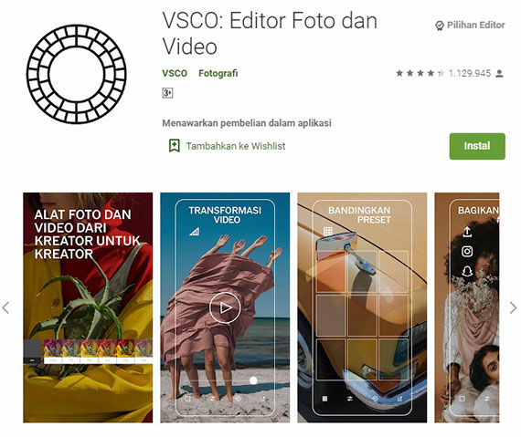 VSCO Photo Editor