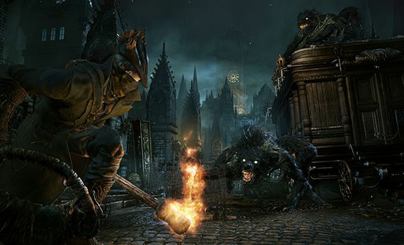 Game horror Bloodborne