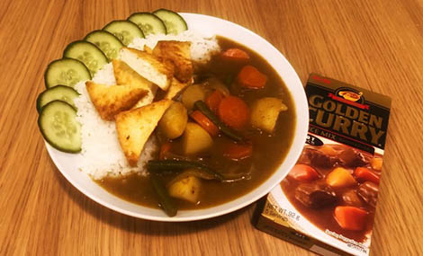 Makanan Jepang Kare Raisu