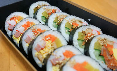 Kimbap Makanan Korea Selatan