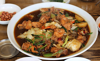 Andong Jjimdak Masakan Korea