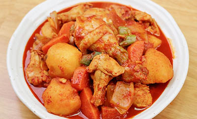 Dakbokkeumtang Masakan Korea