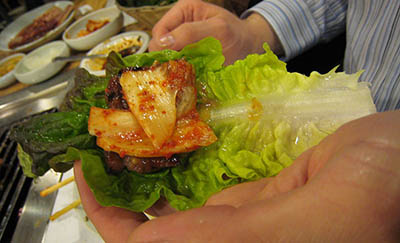 Ssam Teknik Makan Khas Korea