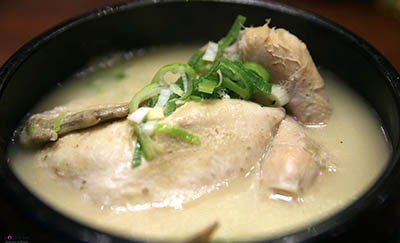 Samgyetang Makanan Korea