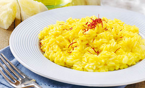 Makanan Italia, Risotto alla Milanese