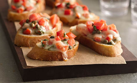Makanan Italia Crostini