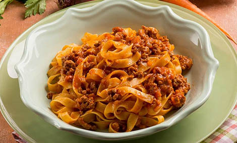 Tagliatelle al ragu alla Bolognese