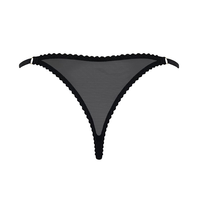 Adjustable Strings Ombre Black | Darily Underwear | Wolf & Badger