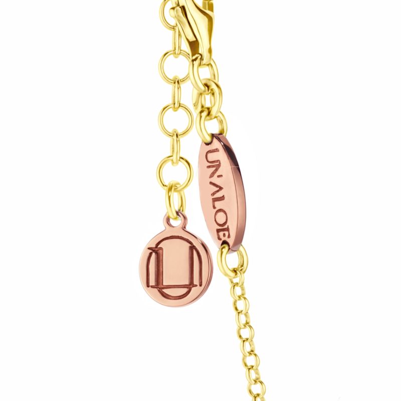 Men's Garnet Cross Necklace – Gold Plated Pendant | UNALOE | Wolf & Badger