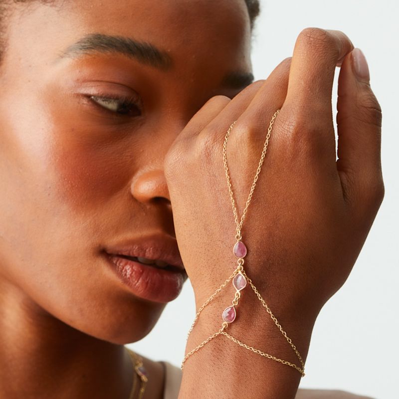 Aponi Hand Chain | LYA SOUL JEWELRY | Wolf & Badger