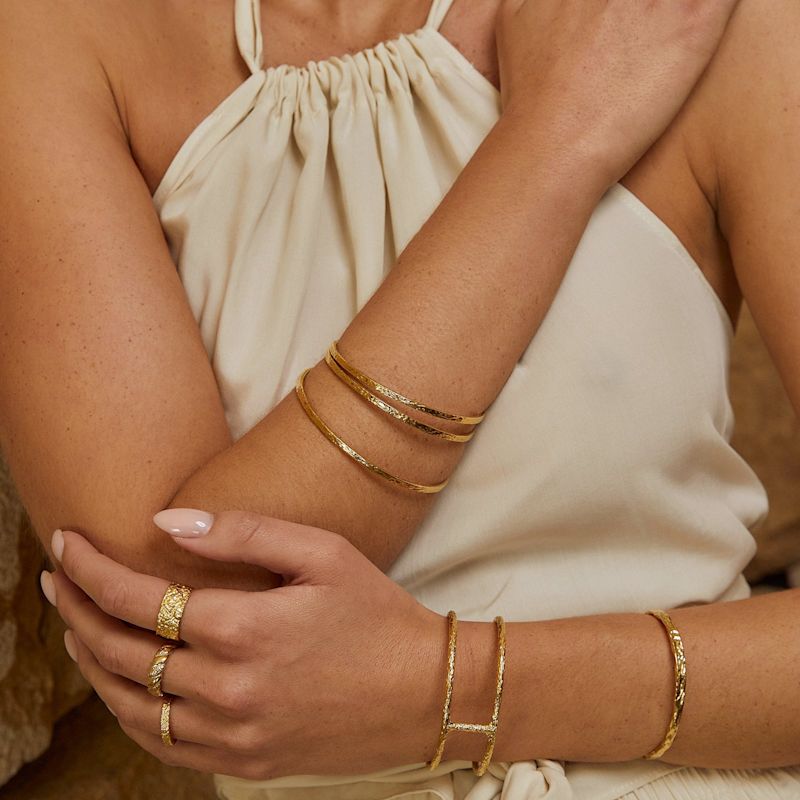 Archie Gold Bracelet | ARMS OF EVE | Wolf & Badger