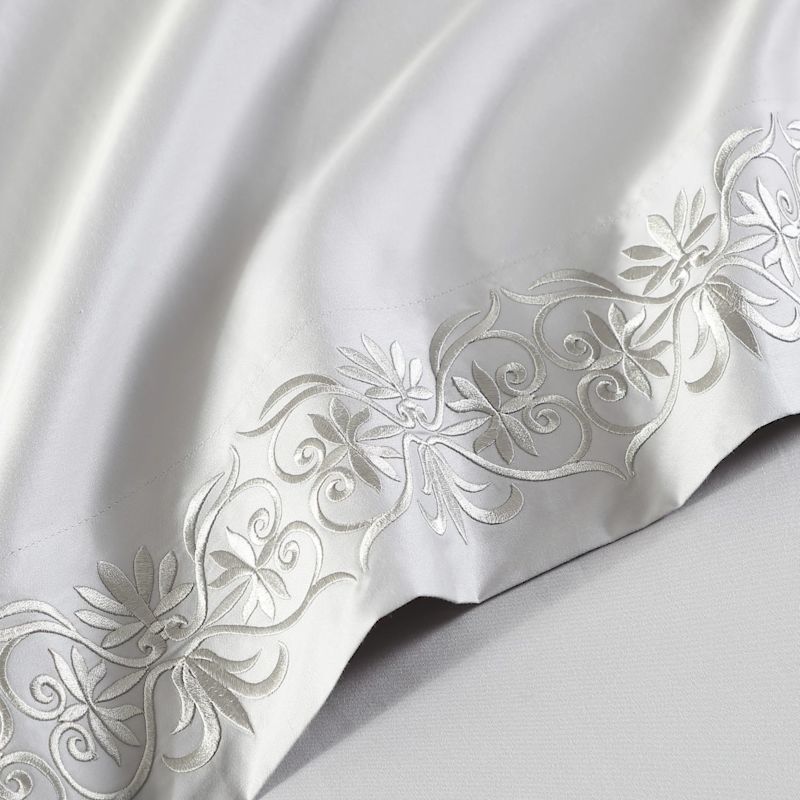 Ariane™ Sheet Set - Grey | Pure Parima | Wolf & Badger