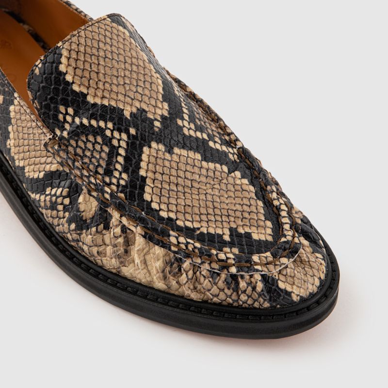 Azenha Loafers Snake Effect | Mariano Shoes | Wolf & Badger