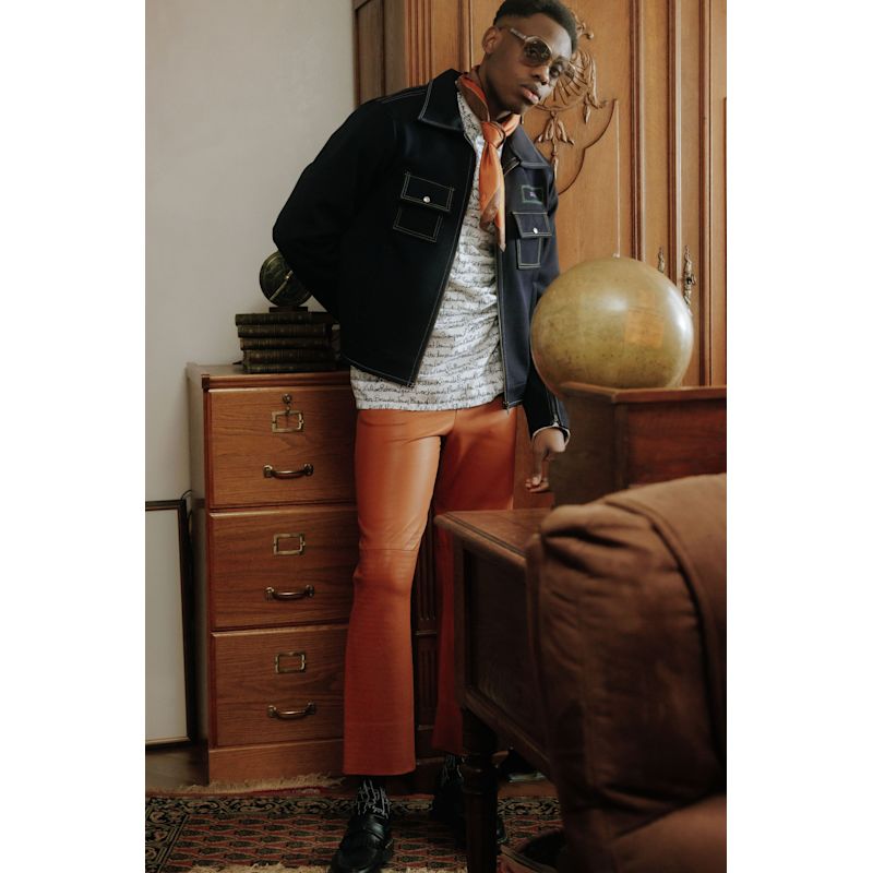 Billie & Noah Silk Scarf | DALZIEL | Wolf & Badger