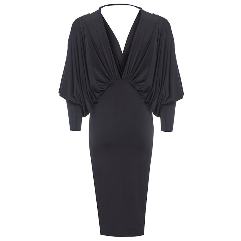 black lace cocktail dresses Midi Formal Black Dress for $79.99 – The Dress Outlet YOURS LONDON Curve Navy ML Color:Agave