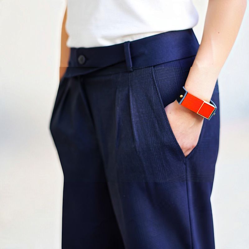 Blue Block Bracelet | Svetlana Vukov | Wolf & Badger