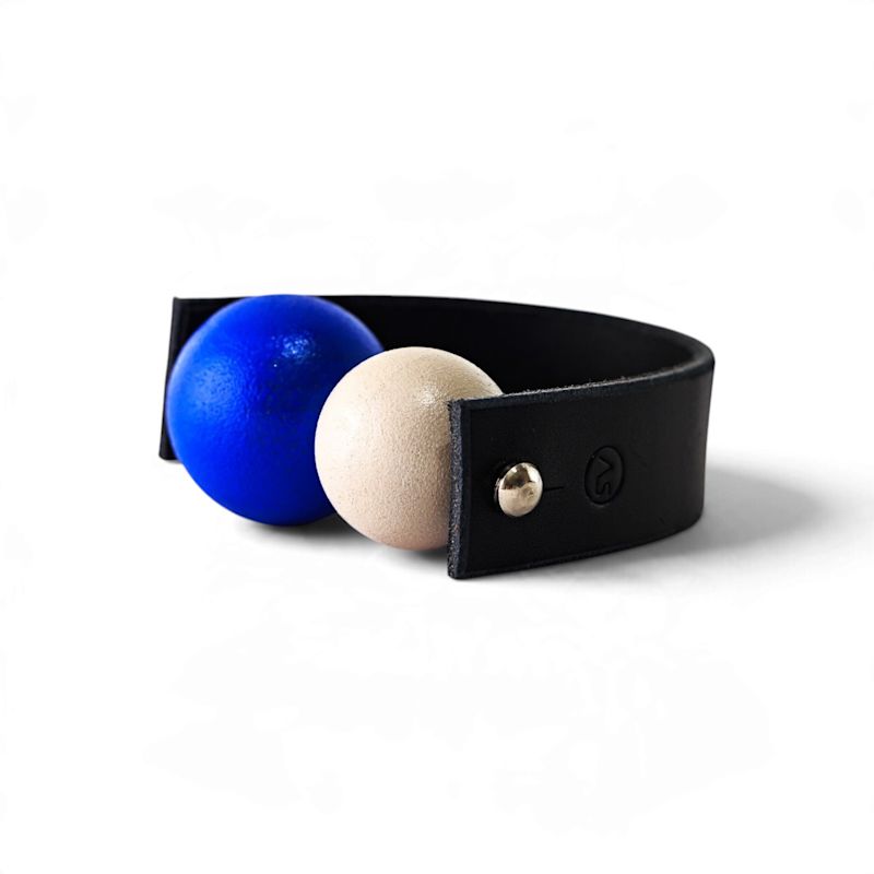 Blue&White Duo Sphere Bracelet | Svetlana Vukov | Wolf & Badger