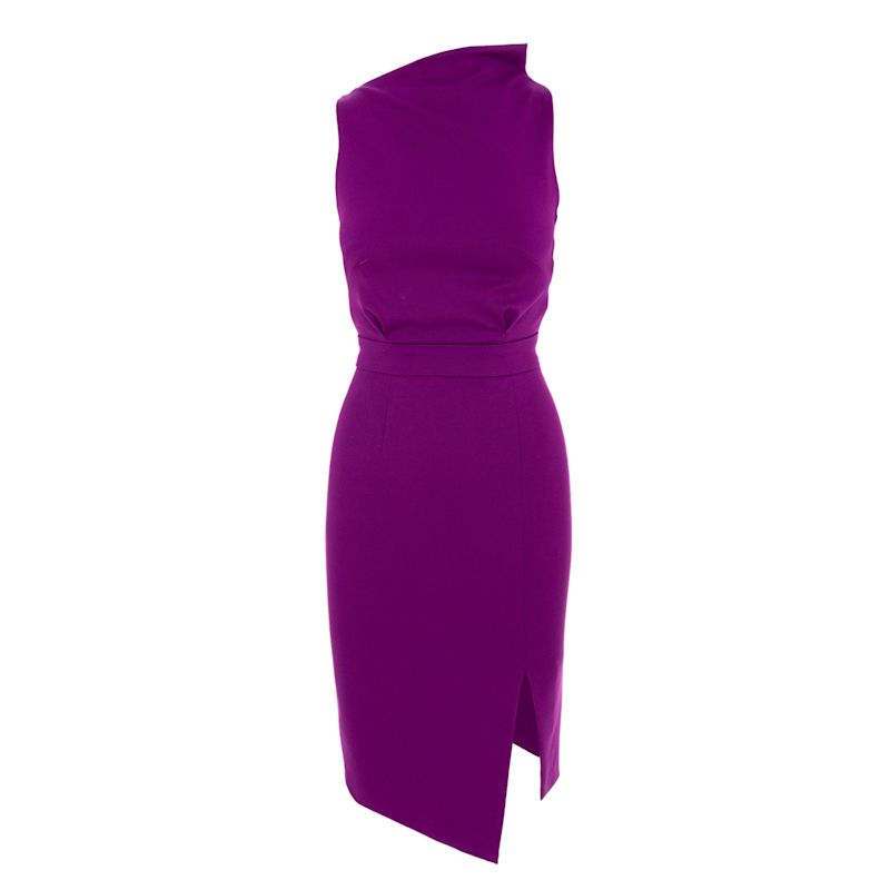 knee length dresses for ladies Taylor Silk Slip Dress in Prism main image 0