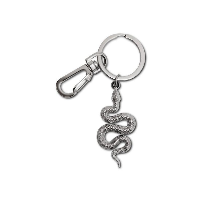 Enamel Keychain & Bag Charm Snake | Make Heads Turn | Wolf & Badger