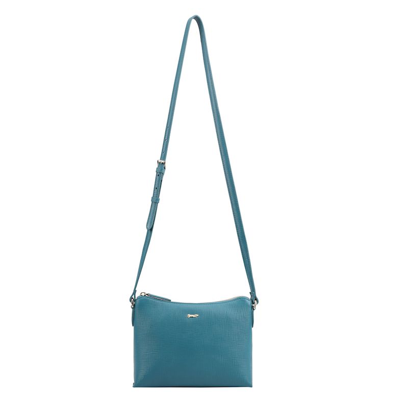 Celeste Crossbody Bag - Blue | PAUL COSTELLOE | Wolf & Badger