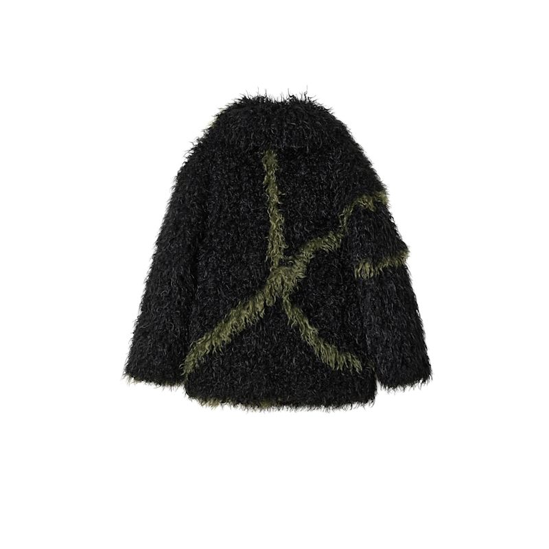 Cocoon Coat - Black | JAKKE | Wolf & Badger