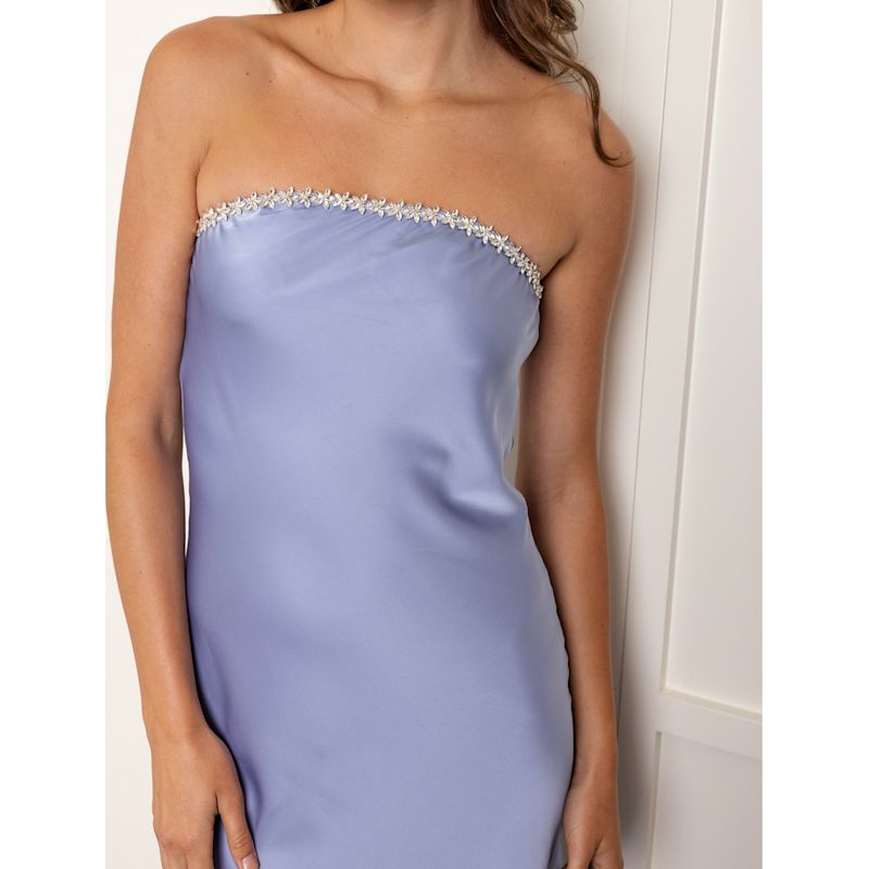Pearl Crystal Iris Satine Dress