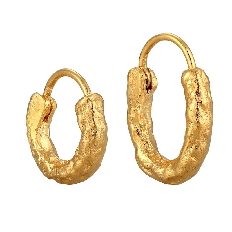 Wolf Jewelry Mindy Hoops - gold