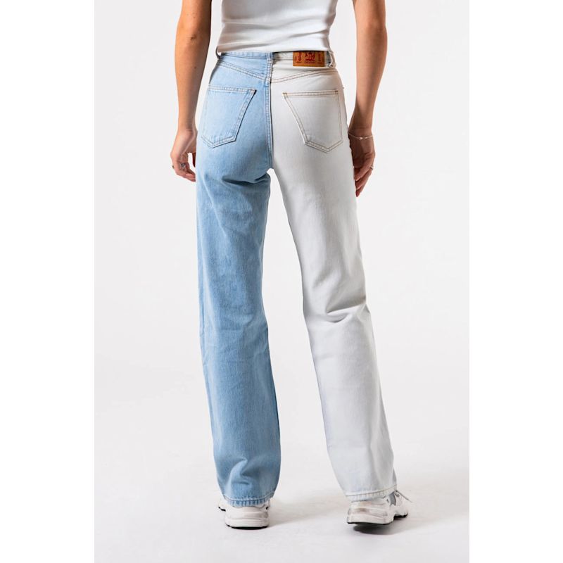 Echo High Straight - Rindle Two Tone | Dr. Denim | Wolf & Badger