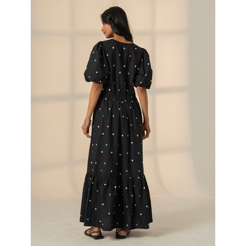 Tatiana Smocked Embroidered Dress main image 0