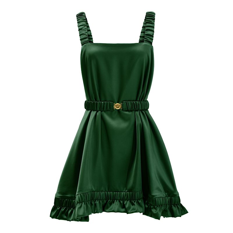 slim fit dress slacks Juliet 278's Long Dress with Square Neckline and Strappy Back– sheerdreamz main image 0
