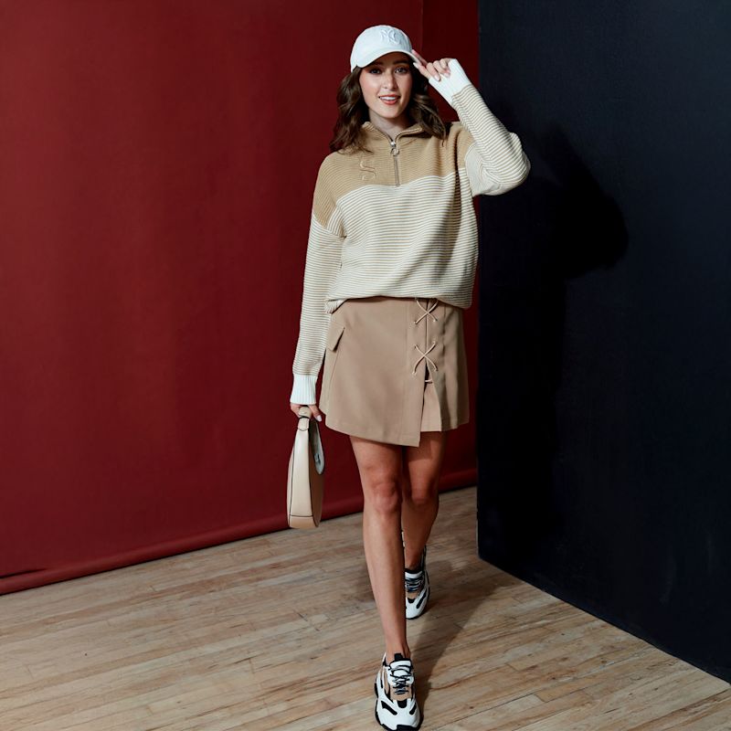 Eva Skirt- Tan | Section 101 | Wolf & Badger